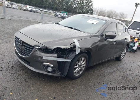 2014 Mazda Mazda3 I Touring from USA, damaged, VIN JM1BM1L79E1163095